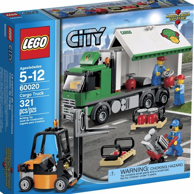 lego city cargo truck
