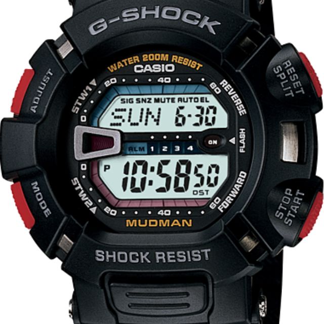 g shock mudman series