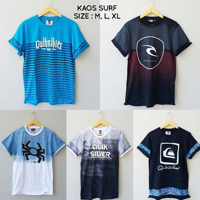 Kaos Surf Original Fesyen Pria Pakaian Atasan Di Carousell Jual kaos surfing ready stock harga terjangkau dengan berbagai macam desain, warna dan ukuran. kaos surf original