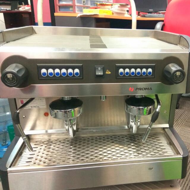 ProMac 2 Group Espresso Machine., TV 