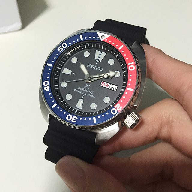 Seiko prospex automatic clearance pepsi turtle srp779k