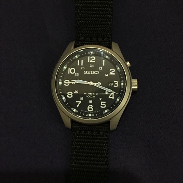 Seiko Kinetic SKA721 (Mod), Men's Fashion, Watches & Accessories, Watches  on Carousell