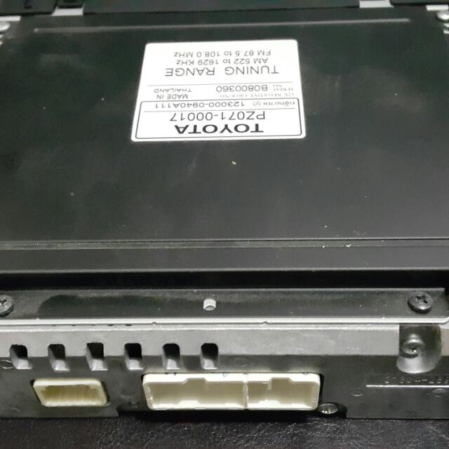 Toyota Cd Player, Auto Accessories on Carousell