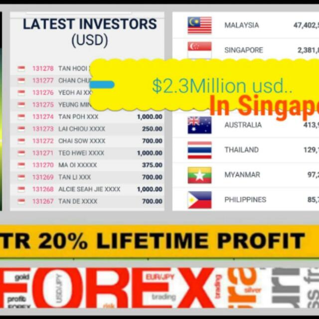 20 Fix M!   onthly Profit Jjptr Invest In Forex Trading Bulletin - 