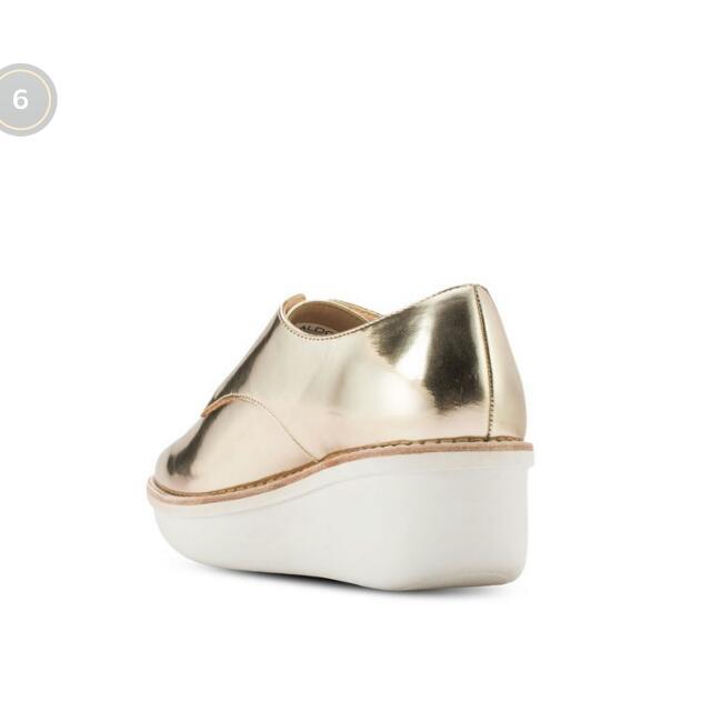 Aldo gold platform shoes outlet