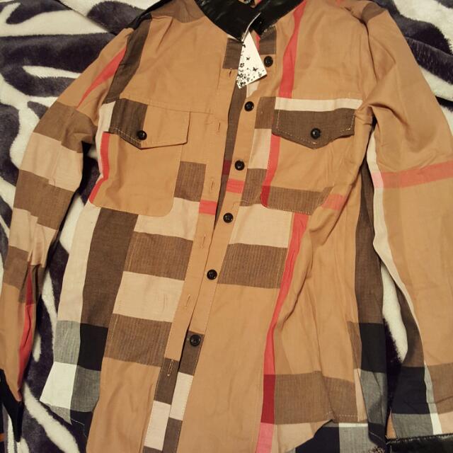 Burberry replica shirt top
