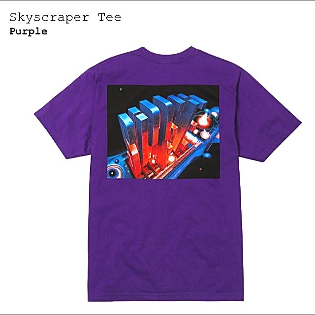supreme skyscraper tee
