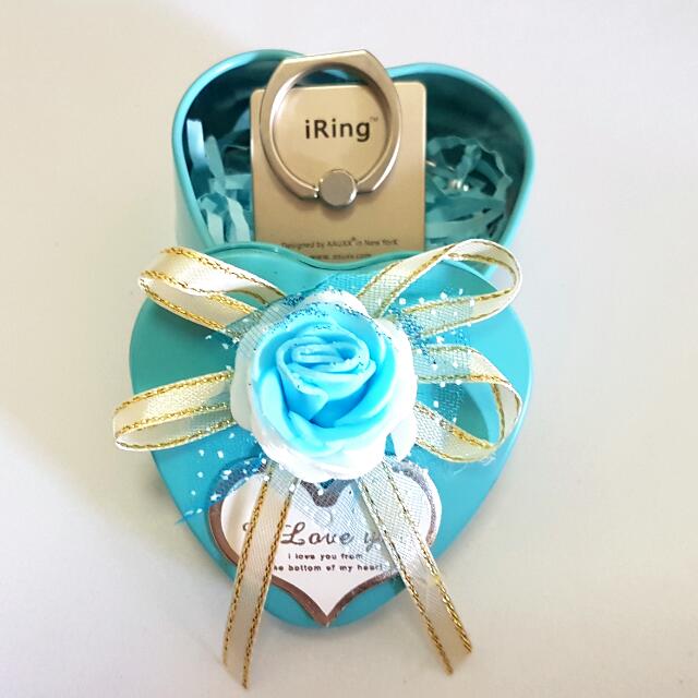 Tiffany Tin With I Ring Wedding Gift Wedding Favor Door Gift