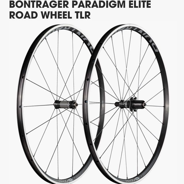 BONTRAGER PARADIGM ELITE ROAD WHEEL TLR 