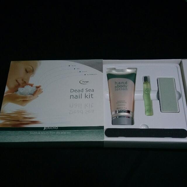Dead Sea Nail Kit, Beauty & Personal Care, Face, Face Care on Carousell