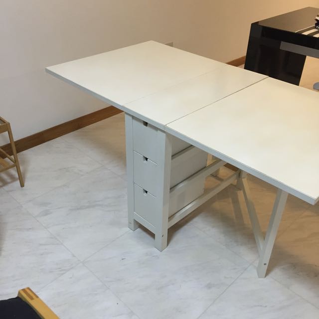 Ikea Fold Away Table SOLD, Furniture & Home Living, Furniture, Tables