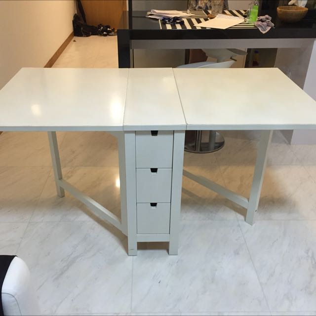 Ikea Fold Away Table SOLD, Furniture & Home Living, Furniture, Tables