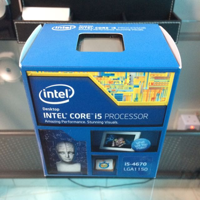 Intel Core i5 4670 Processor with Cooler, Computers & Tech, Parts