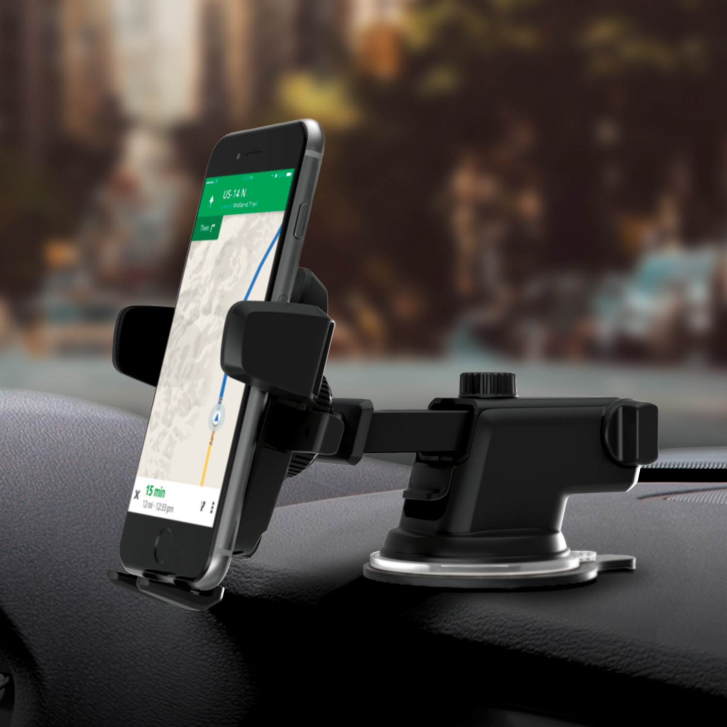 iOttie Easy One Touch 3 Car Mount Holder for iPhone 6s Plus 6s 5s 5c Samsung  Galaxy S7 Edge S6 S5 Note 5 4, Car Accessories on Carousell