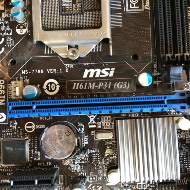 Msi H61m-p31(g3), Computers & Tech, Parts & Accessories, Computer Parts 