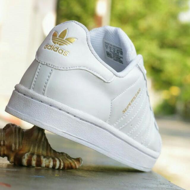 Sepatu Adidas Superstar Supercolor Putih Casual Wanita Olshop Fashion Olshop Wanita Di Carousell