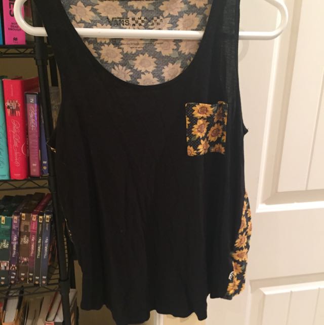 Vans Sunflower Tank Top Women S Fashion Clothes On Carousell