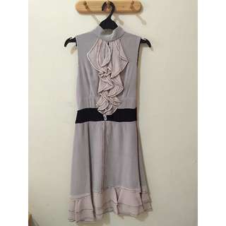 Dress Karen Millen Coklat Susu
