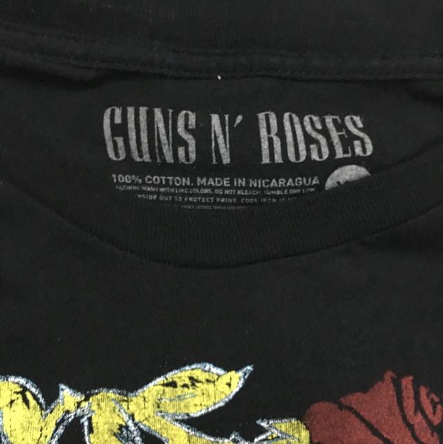 Guns N Roses Band Tee FOG Fear Of God Kanye West, 興趣及遊戲, 手作＆自家設計, 文具及工藝