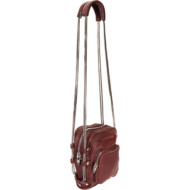 Lightly Worn Alexander Wang Brenda Camera Bag In Oxblood
