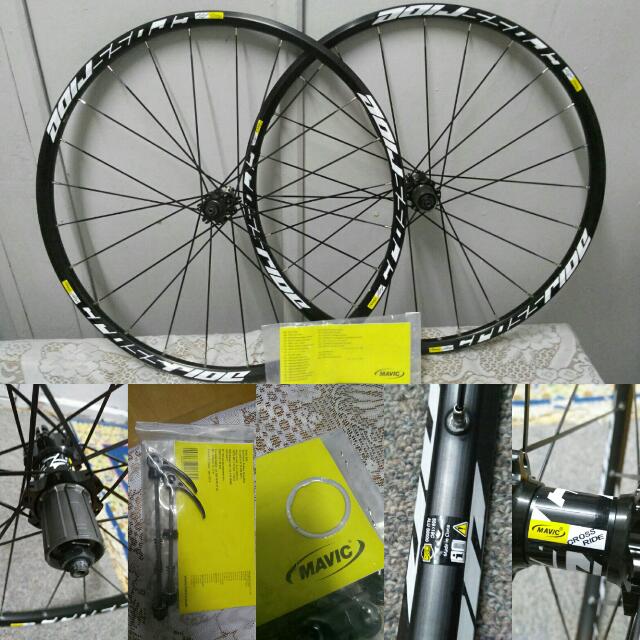 Mavic crossride 27.5 wheelset on sale