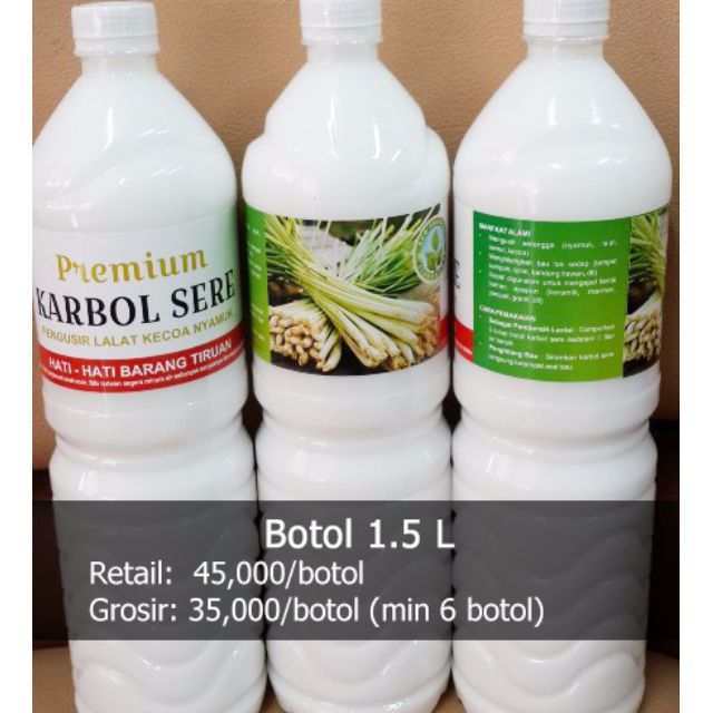 Premium Karbol Sere Beli Ecer Harga Grosir Di Desember 2016