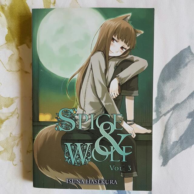 Spice Wolf Light Novel Vol 3 4 And 5 Books Stationery Fiction On Carousell