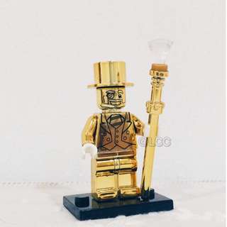 Mr gold lego discount minifigure for sale