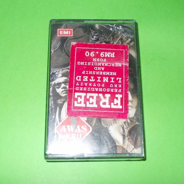 Audio Cassette Kaset Kru Awas Album 1994 Music Media Cd S Dvd S Other Media On Carousell