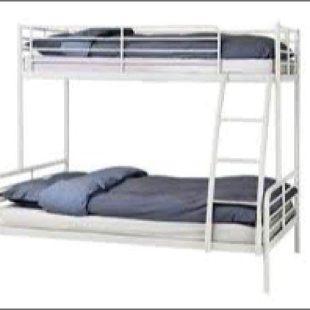 IKEA Queen Bunk Bed, Furniture & Home Living, Furniture, Bed Frames