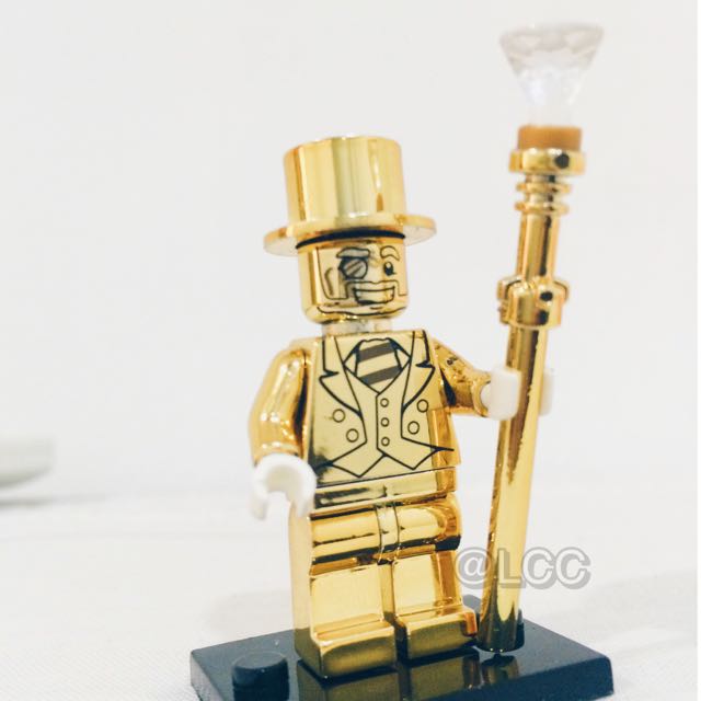 Mr Gold Lego (inspired, not original) , Hobbies & Toys, Toys & Games on ...