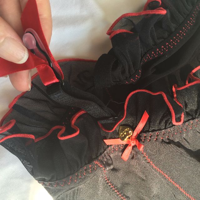 La senza garter belt top