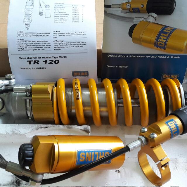 Ohlins S46HR1C1S Shock Absorber Triumph Tiger 800XC 11 14 Part No. TR 120 Motorcycles on Carousell
