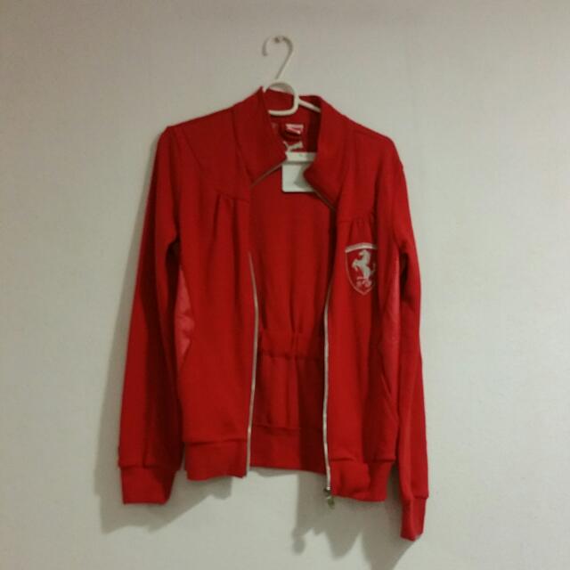 ferrari sweat jacket puma