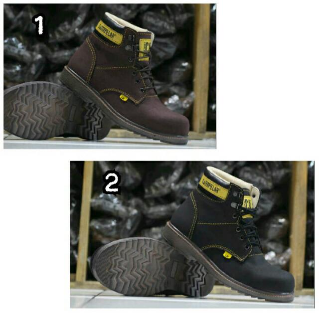 Sepatu Caterpillar Boots Safety Olshop Fashion Olshop Pria On Carousell