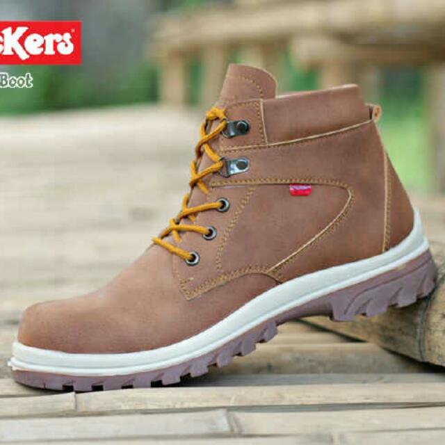 Sepatu kickers boots sales