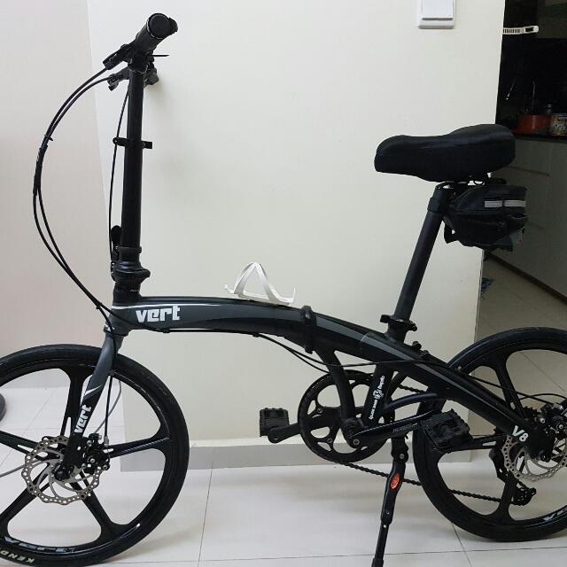Vert v8 folding bike outlet