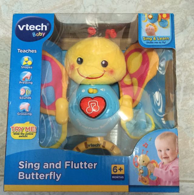 vtech sing & soar butterfly