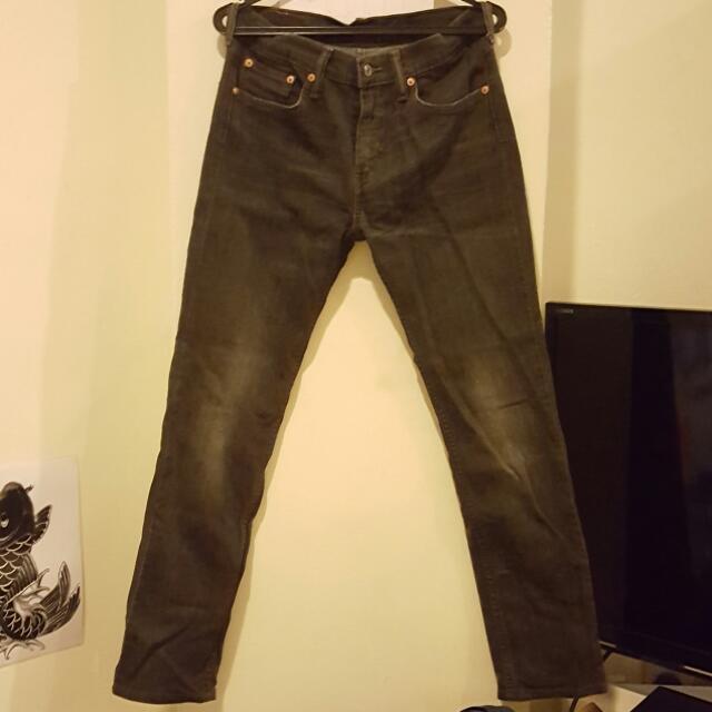 levis narrow bottom jeans