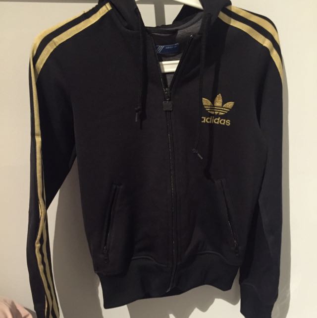 And Gold Adidas Jacket, Fashion, Coats, Jackets and on Carousell