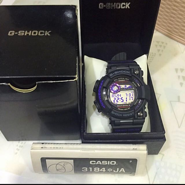 G-SHOCK：FROGMAN_Men in Dark Purple