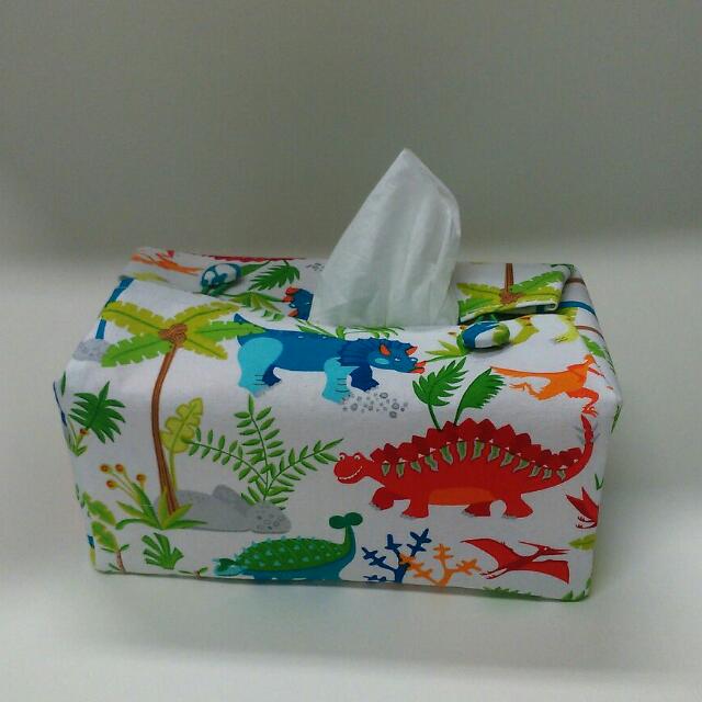 dinosaur tissue box