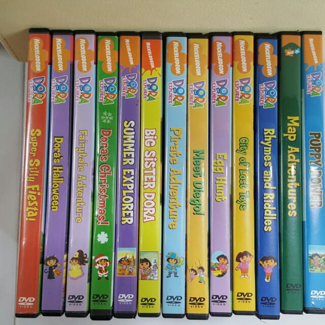 Dora DVDs, Hobbies & Toys, Books & Magazines, Children's Books on Carousell