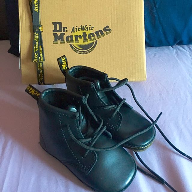 Dr. Martens Baby Boots, Babies & Kids, Babies & Kids Fashion on Carousell