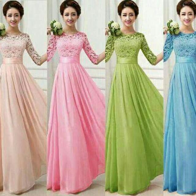 dress dinner cantik