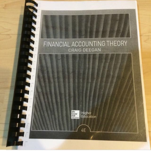 Financial Accounting Theory, Books & Stationery, Textbooks on Carousell