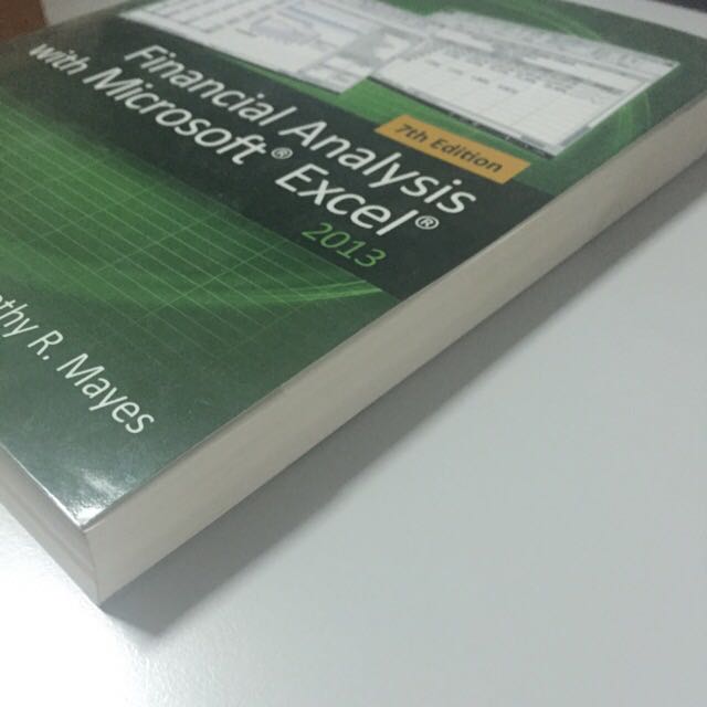 Financial Analysis With Microsoft Excel 7th Edition, Hobbies & Toys ...