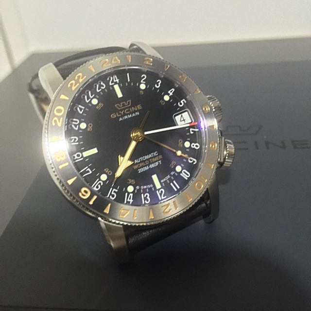 Glycine airman 17 gmt sale