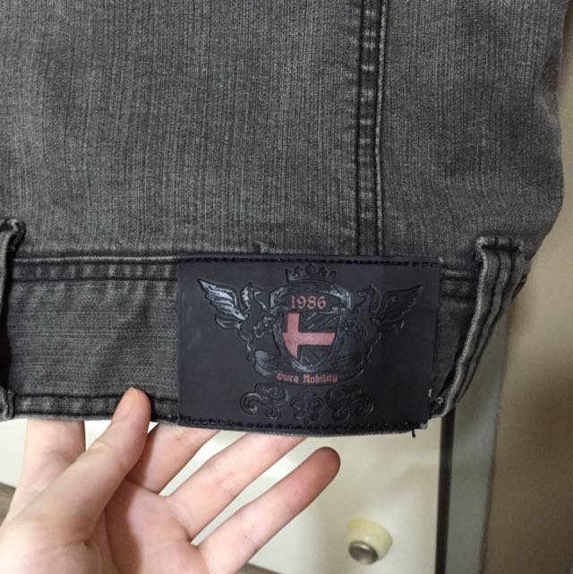 Gray Denim Vest, Women's Fashion, Bottoms, Other Bottoms on Carousell