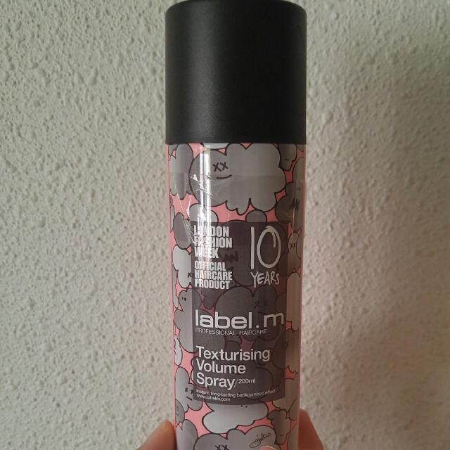 label.m Texturising Volume Spray 10yrs Edition 200ml, Beauty ...